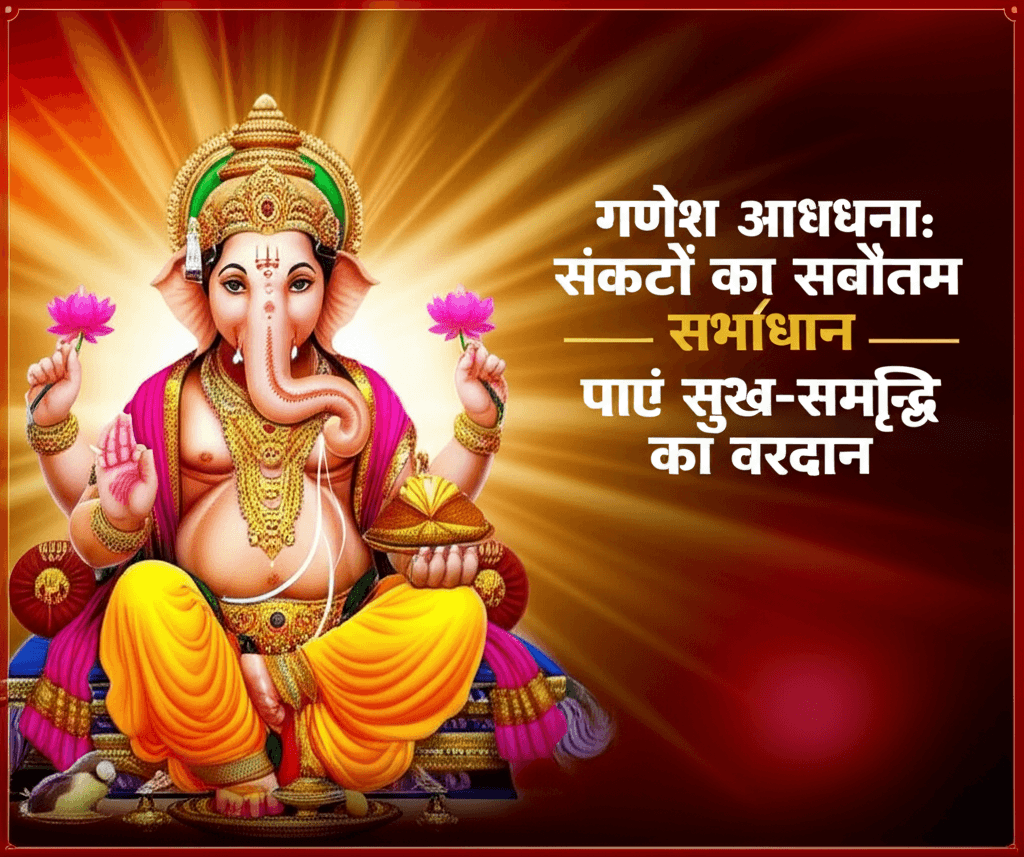 Ganesh: best solution for problems. Keywords: गणेश आराधना संकटों का सर्वोत्तम समाधान सुख-समृद्धि का वरदान संकटनाशन गणेश स्तोत्र गणेश जी की कृपा