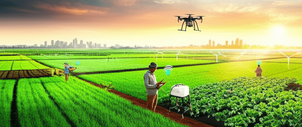 India's agri-food future: tech meets tradition. alt_text: India agri-food system Agri-Food System 2047 Transforming Agri-Food India's Agri-Food Challenges Food Security 2047